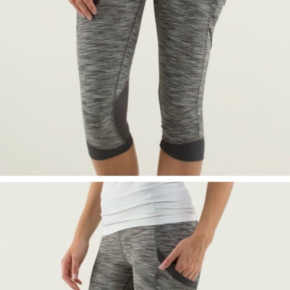 Lululemon size small bundle cropped leggings size 4! - Picture 5 of 16